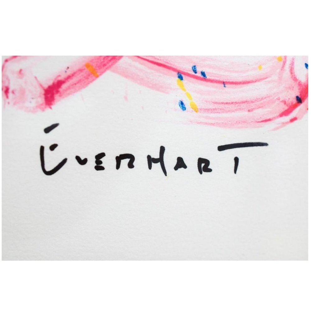 Tom Everhart - Original Lithograph "Tweet Tweet" - Picture 4 of 4